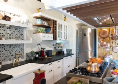 La cucina del casale della riserva torlonia 25